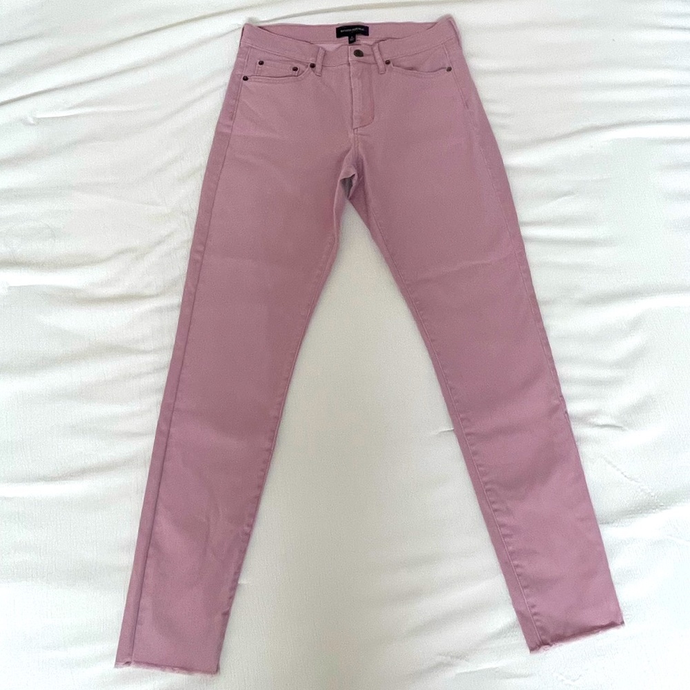 Banana Republic Women Skinny Pink Jeans Pants Size 6